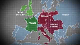 5 Major Treaties amp Alliances in the Build Up to World War One [upl. by Lamberto]