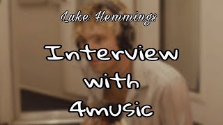 Luke Hemmings interview with 4music 08292021 [upl. by Tnias]