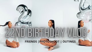 22ND BIRTHDAY VLOG  Grwm  Photoshoot  Outings [upl. by Catlaina216]