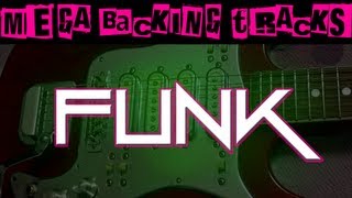 Funk Guitar Backing Track Bbm  100 bpm  MegaBackingTracks [upl. by Llireva114]