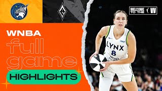 Minnesota Lynx vs Las Vegas Aces  FULL GAME HIGHLIGHTS  June 11 2024 [upl. by Rushing]