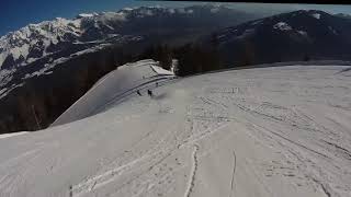 Schladming Rohrmoos Hochwurzen Piste 33 Ostabfahrt  Piste 41 Obertalabfahrt [upl. by Luamaj709]