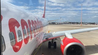 TRIP REPORT english  Corendon  Dusseldorf  Antalya  B737800 ECONOMY [upl. by Nrubyar]