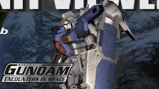 Mobile Suit Gundam Encounters in Space  Zephyranthes Full Vernian ALL MOVES [upl. by Ozner]