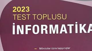 İnformatika Test Toplusu Cavabları 2023 DİM [upl. by Lambard519]