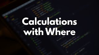 SQL Learning Path  Calculations with Where [upl. by Gretchen178]