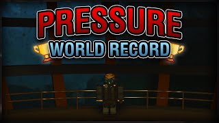 ROBLOX Pressure SPEEDRUN in 3055  Former WORLD RECORD [upl. by Kahl]