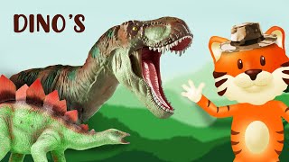 Dino filmpjes Nederlands 🦖🦕 Leer alles over dinosaurussen  Educatieve filmpjes [upl. by Nuawaj]