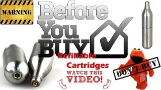 Ai☈⚡☉F✛ 🔫  ReFillable 12g Cartridge  Unbox Review amp Testing [upl. by Kyla122]