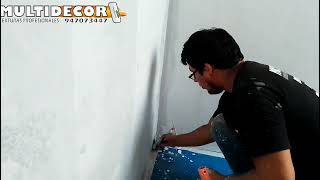 COMO EMPASTAR UNA PARED PASO A PASO PARA PRINCIPIANTES TUTORIAL tutorial fyp hazlotumismo [upl. by Inus]