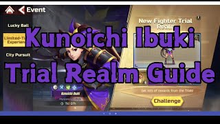 Kunoichi Ibuki Trial Realm Guide  Street Fighter Duel [upl. by Navac]