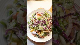 Eating this salad🥗 every day helped my mom lose 10kg in a month😲 recipe salad veganrecipes food [upl. by Bonina104]