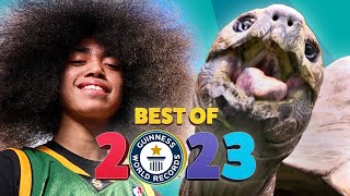 BEST WORLD RECORDS OF 2023  Guinness World Records [upl. by Cadell]