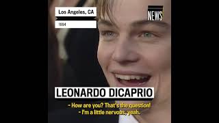 Leonardo DiCaprio 1994 Oscars Interview [upl. by Ajim185]