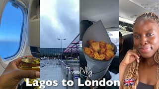 Travel with me to the UK  Travel Vlog  Lagos🇳🇬 to London 🇬🇧 [upl. by Neltiac]