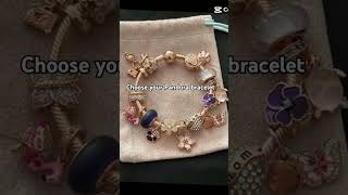 Choose your Pandora bracelet like subscribe Pandora bracelet jewellery [upl. by Tiffie494]