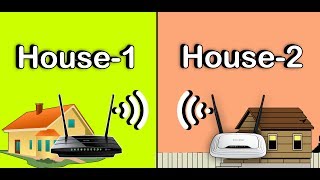 How To Connect wirelessly Two Routers On One Home Network Using WDS without cable [upl. by Cope]