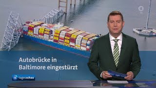 tagesschau 2000 Uhr 26032024 [upl. by Cairistiona364]