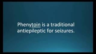 How to pronounce phenytoin Dilantin Memorizing Pharmacology Flashcard [upl. by Snell]