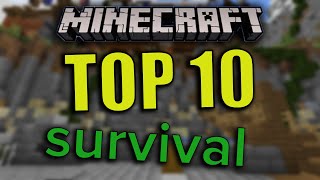 TOP 10 POLSKICH SERWERÓW SURVIVAL MINECRAFT [upl. by Dearman]