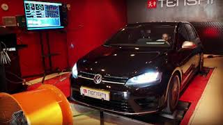 Stage 3 Golf R Mk7 on Mustang Dyno 421WHP [upl. by Wendall]