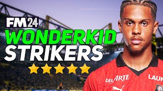 The BEST WONDERKID STRIKERS in FM24 [upl. by Oinigih]