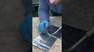 Demonstrating How To Weld Lead [upl. by Demeter801]