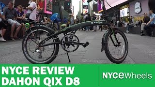 Dahon Qix D8 Folding Bike Review [upl. by Dressler]