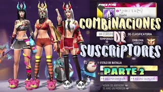 💙COMBINACIONES DE SUSCRIPTORES USANDO LOS CUERNITOS  Free Fire  Ania FF💛 [upl. by Ettevram]