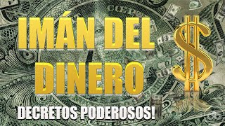 Decretos PODEROSOS para SER UN IMÁN DEL DINERO dirigidos al subconsciente  Afirmaciones 8 horas [upl. by Nohsyar]