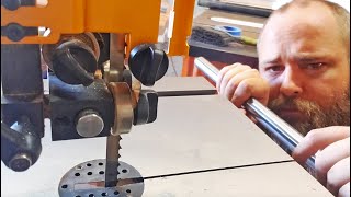 How I Setup My Bandsaw Rikon 10326 [upl. by Ranilopa426]