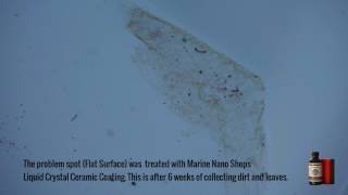 2003 32 SeaCraft  Leaf Stains  Liquid Crystal Ceramic Nano Top Coat  Must Watch [upl. by Dinny]