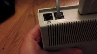 ZOOM 56k External Serial Modem Overview and Demo [upl. by Nordna113]