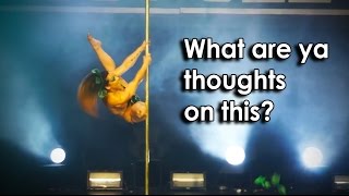 Ozzy Man Reviews Miss Pole Dance Australia 2016 [upl. by Cyrillus]