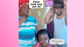 me an sis prank my boyfriend must watch Peter amp Angel🤣🤣🤣🤣🤣 [upl. by Innek]