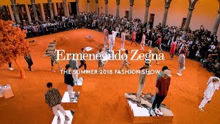 Sketches from a Hidden Garden The Ermenegildo Zegna Couture Summer 2018 Fashion Show [upl. by Sungam]