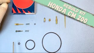 Carburetor Rebuild Kit Honda CM 200 from Carb King [upl. by Ellinehc]