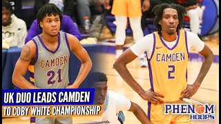 HIGHLIGHTS UK DUO DJ Wagner x Aaron Bradshaw lead Camden to Coby White Championship at TheJohnWall [upl. by Ebarta]