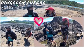 Matawe  Cariño Beach Resort  Dingalan Aurora  Naglakad Sa Laot  Round Trip Part 2 [upl. by Errised643]