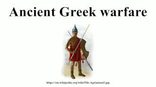 Ancient Greek warfare [upl. by Dranyam]