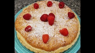 Making A Raspberry Bakewell Pudding amp Clotted Cream – Recipe [upl. by Verla881]