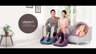 OSIM uSqueez 2 Understanding reflexology [upl. by Nosrej980]