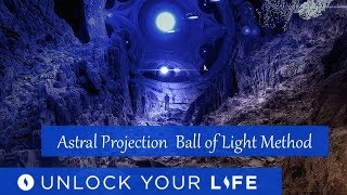 Beginners Astral Projection Hypnosis  Ball of Light and Magnetic Pull Methods [upl. by Annid]