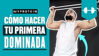 Cómo hacer tu PRIMERA DOMINADA  Dominadas NIVEL PRINCIPIANTE con Nordin Workout 🔥 [upl. by Ylrbmik]