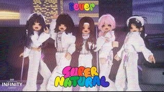 Official DEBUT MV Supernatural 5ever5번 Rh Dance Studio  4K ROBLOX KPOP [upl. by Ahsikal]