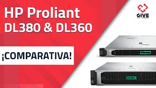 HP DL380 G9 vs DL360 G9  Comparativa Directa  Give1Life [upl. by Ydniw]