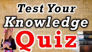 🍺 PUB QUIZ Test Your Knowledge Quiz General Knowledge Questions and Answers 2023 [upl. by Aivalf]