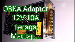 Review Adaptor 12 volt DC 10A [upl. by Dulcle575]