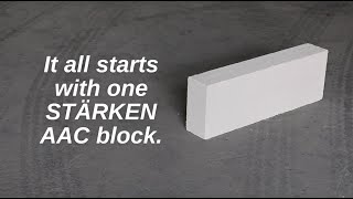 It all starts with one STÄRKEN AAC block  STÄRKEN AAC  STÄRKEN Philippines [upl. by Teresina]