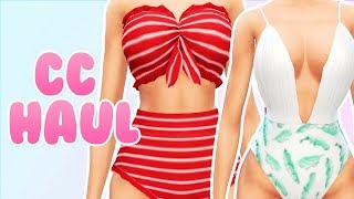 CC HAUL☀️ BIQUINIS PARA VIDA ISLEÑA  LINKS THE SIMS 4 [upl. by Itaws]